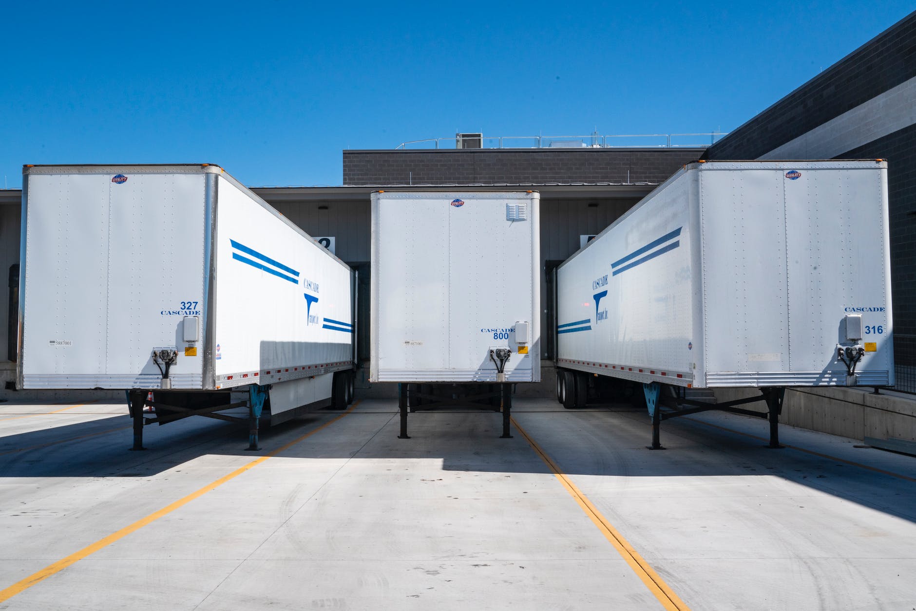 Docked trailers